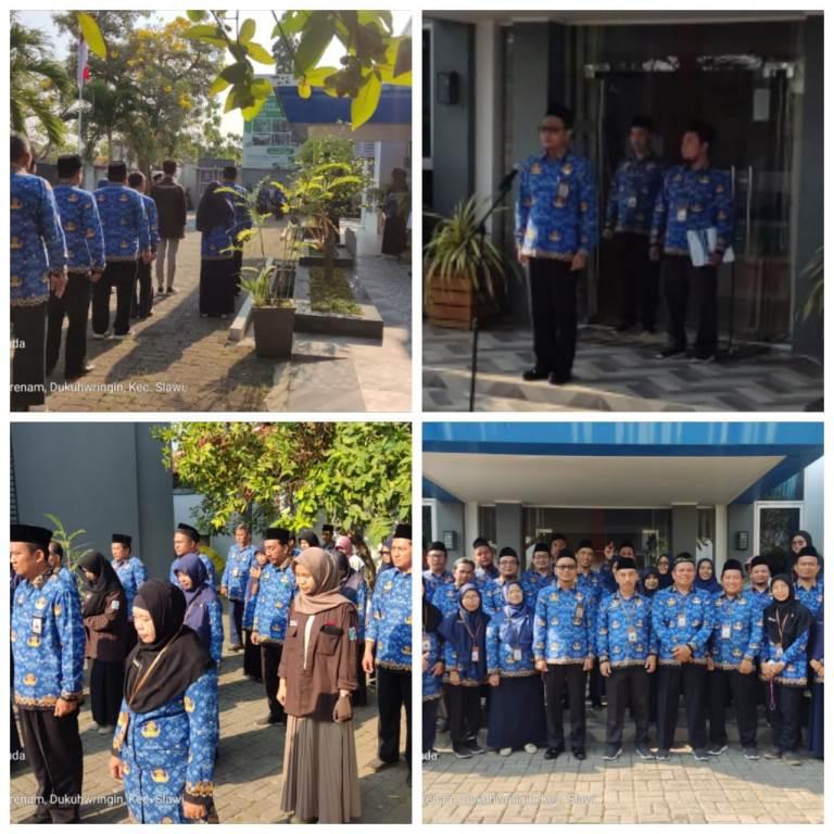 BPS Tegal Regency Holds Ceremony to Commemorate 95th Youth Pledge Day