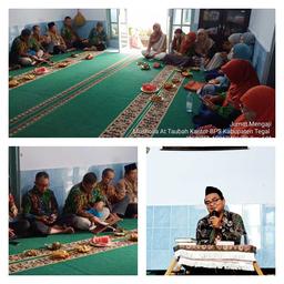 BPS Kabupaten Tegal Gelar Tahlilan di Jumat Ngaji