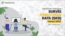 Pelatihan Daring Survei Kebutuhan Data 2022