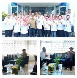 Visit of PJ Regent Tegal to BPS Tegal Regency