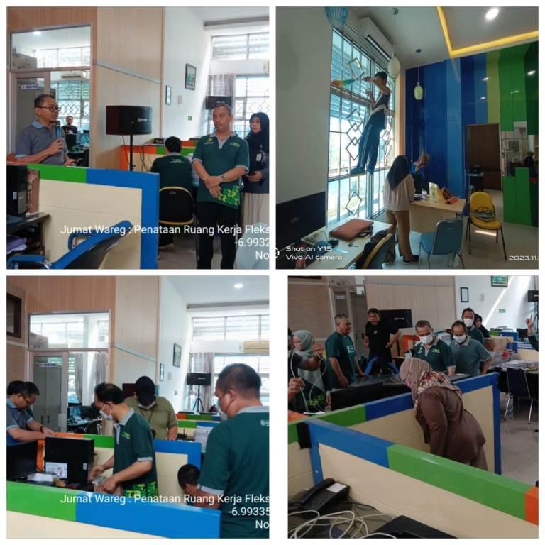 Friday Wareg BPS Tegal Regency: Towards a More Flexible and Productive Workspace