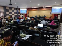 Rapat Evaluasi Data Prioritas 2023 dan Pemetaan Data Prioritas 2024 di Bappeda Litbang 