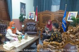 Audience with the Tegal Regent in preparation for the Regional Coordina