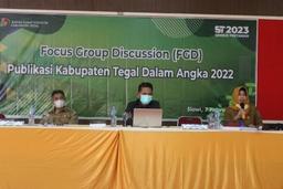 Forum Group Discussion (FGD) Publication of TEGAL REGENCY IN 2022 FIGURES