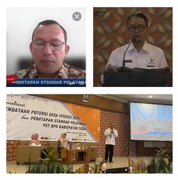 Sosialisasi Pendataan PODES 2024 dan Penetapan Standar Pelayanan PST)