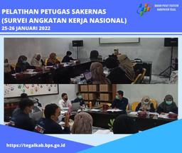 Pelatihan Petugas Sakernas (Survei Angkatan Kerja Nasional) Januari 2022