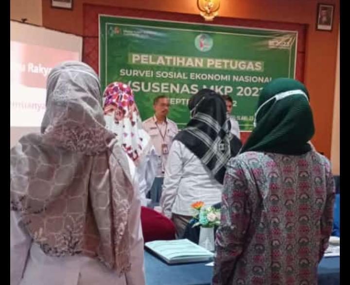 Pelatihan Susenas SUSENAS MKP 2022