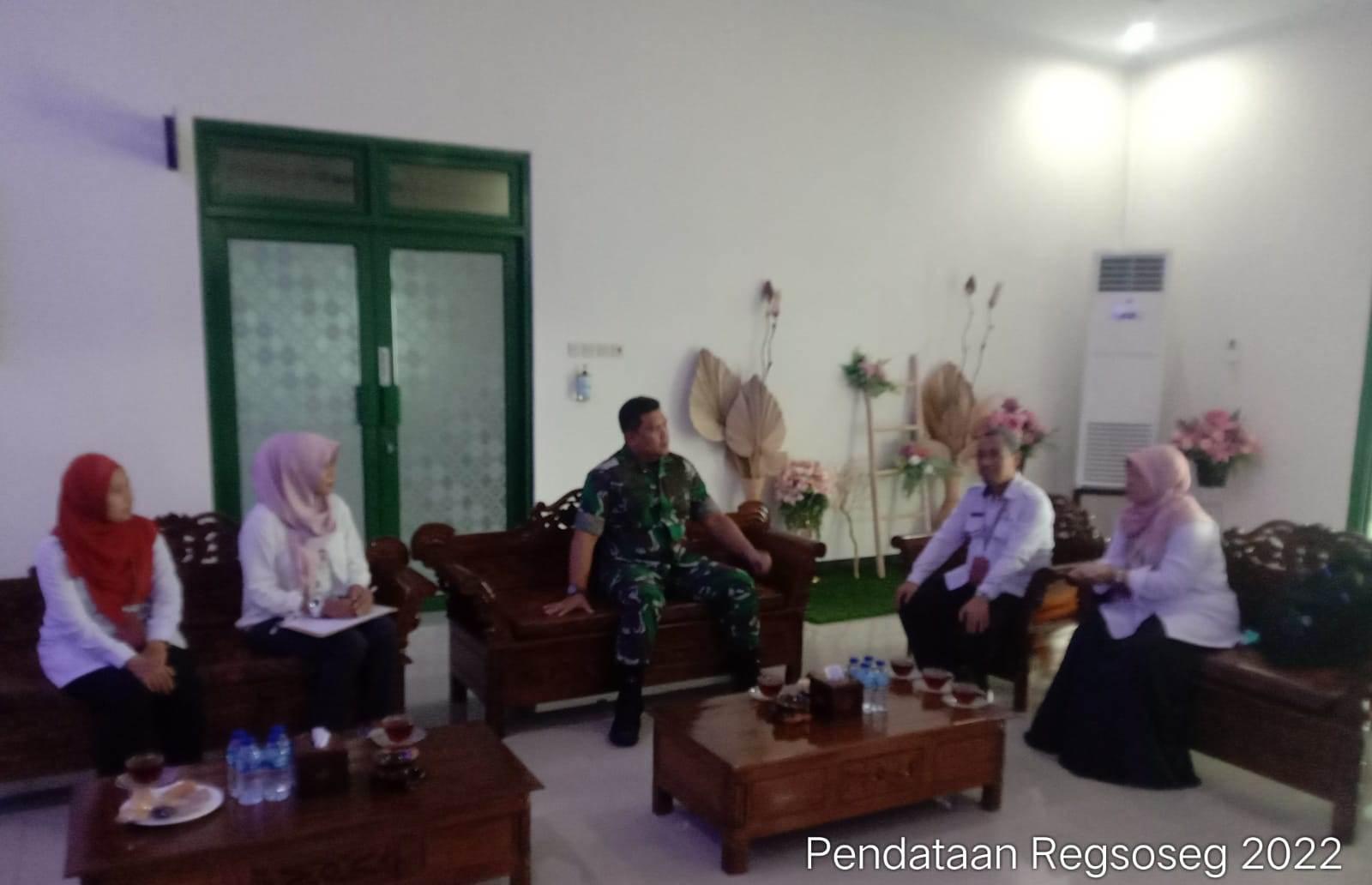 Enumeration of the Tegal Dandim in the 2022 Regsosek Preliminary Data Collection