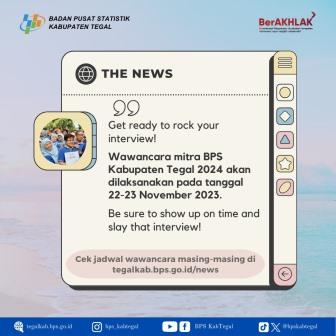 Pengumuman Seleksi Wawancara Calon Mitra BPS 2024