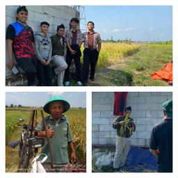 Supervision of Subround 2 Rice Sampling in Kalisoka Village