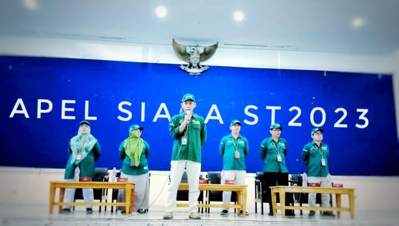 Badan Pusat Statistik Kabupaten Tegal Gelar Apel Siaga Sensus Pertanian 2023