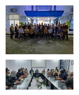 Visit and Gathering of Central Officials to BPS Tegal Regency